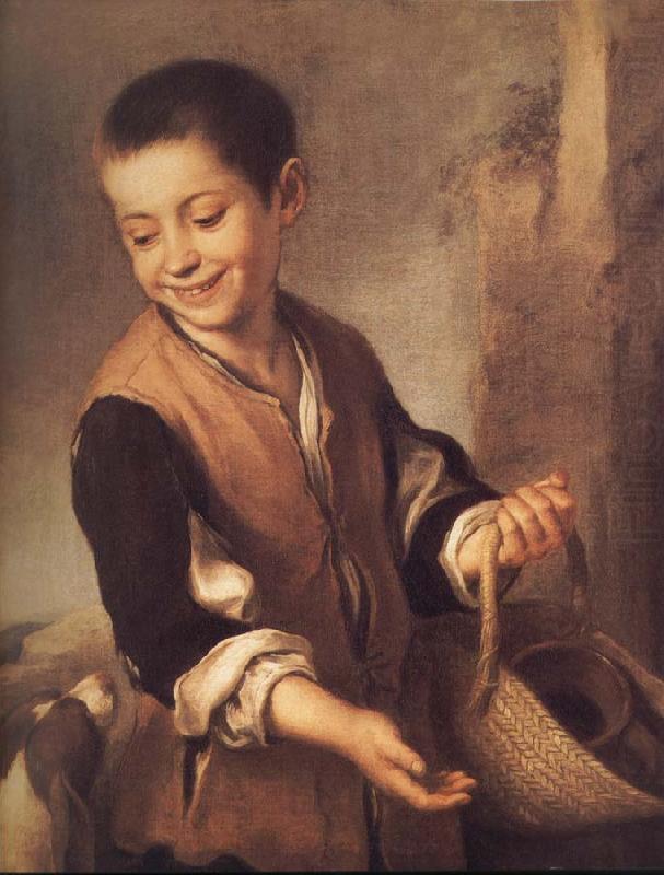 Boy with a Dog, Bartolome Esteban Murillo